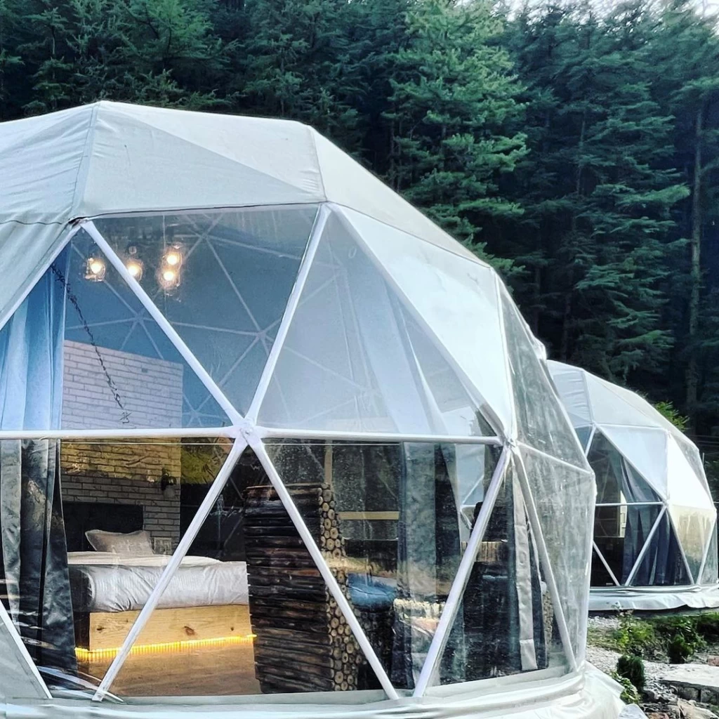 glamping domes